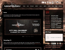 Tablet Screenshot of nonpology.com